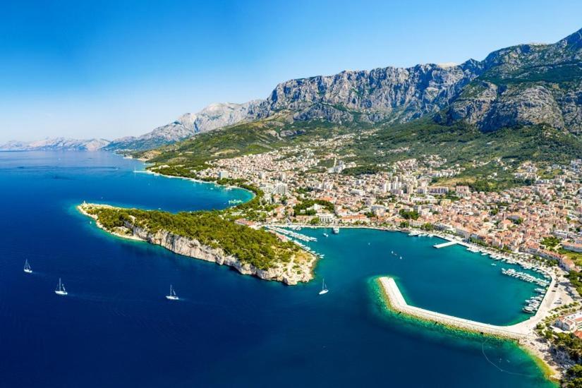 Apartment Dalmatien Traumhaus Makarska Bagian luar foto